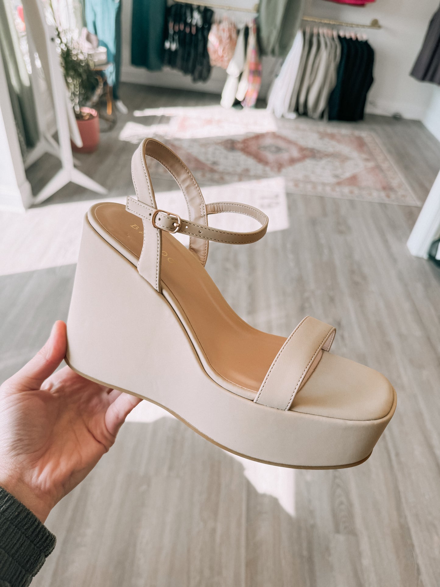 Sidney High Wedge Sandal